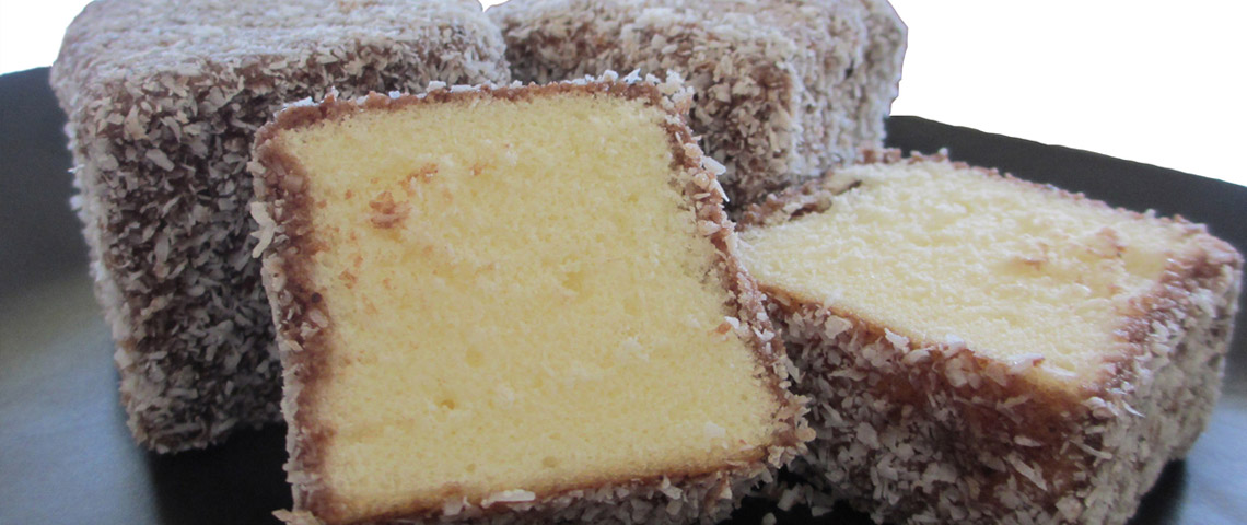 Gluten Free Prducts image of a lammington
